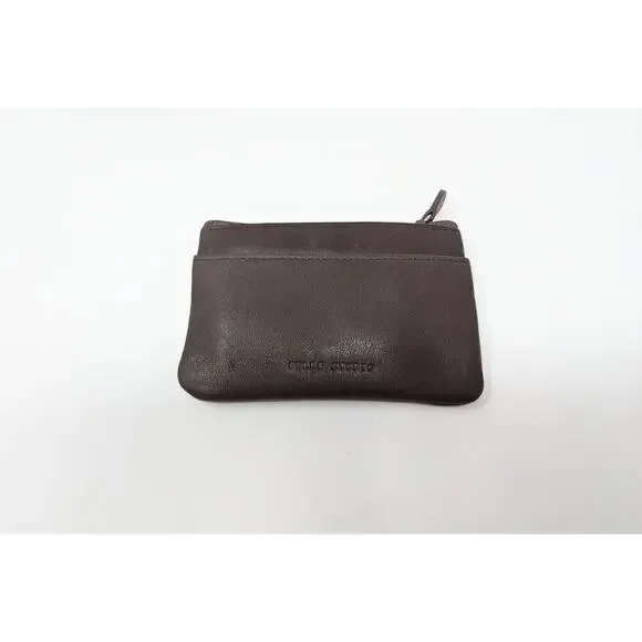 Vintage Y2K Wilson Leather Pelle Studio Brown Purse Card Wallet ID Holder New - Picture 11 of 16